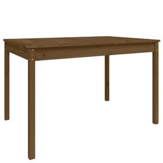 VidaXL Table de jardin bois de pin  