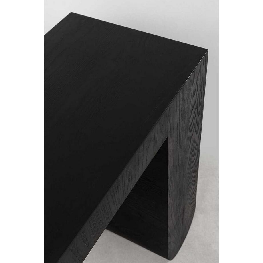 KARE Design Console Curve noir 120x76  