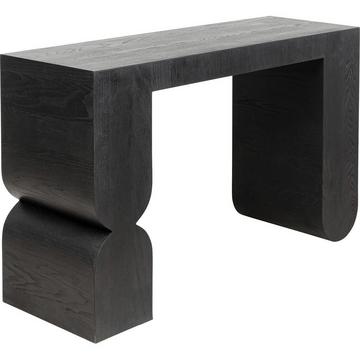 Console Curve noir 120x76