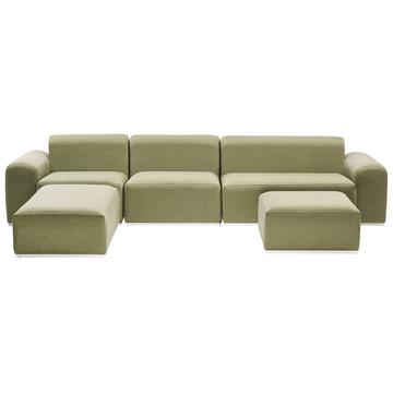 Set lounge pour jardin en Oléfine Minimaliste BATTIFOLLO