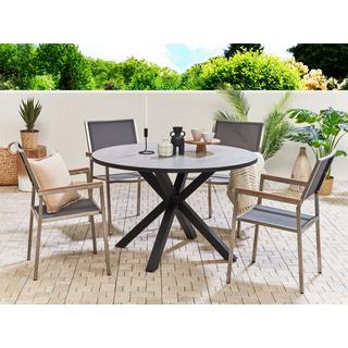 Beliani Tavolo da pranzo da giardino en Vetroceramica Moderno MALETTO  