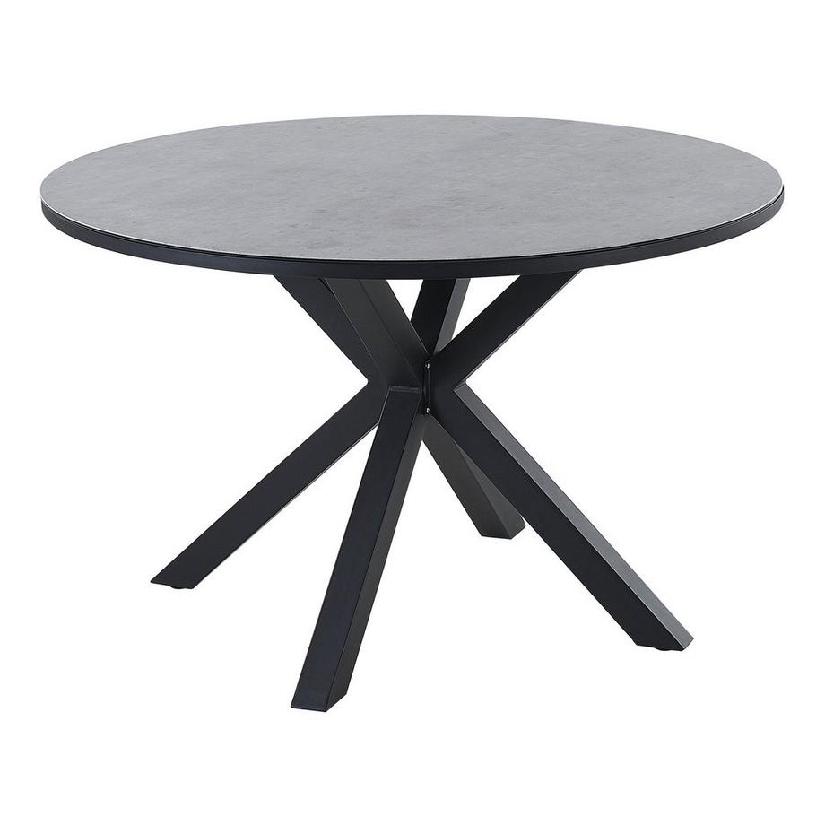 Beliani Table de salle à manger de jardin en Verre en céramique Moderne MALETTO  
