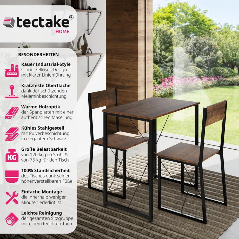 Tectake Set di mobili Margate  