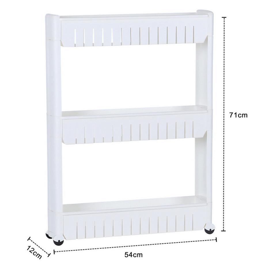 Intirilife Étagère mobile  
