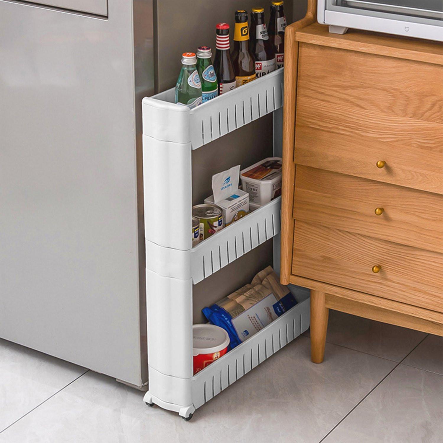 Intirilife Étagère mobile  