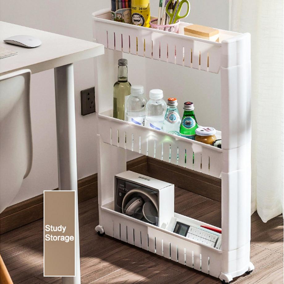 Intirilife Étagère mobile  