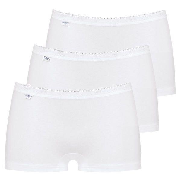 Image of 3er Pack Basic + - Short Slip Damen Weiss 3XL