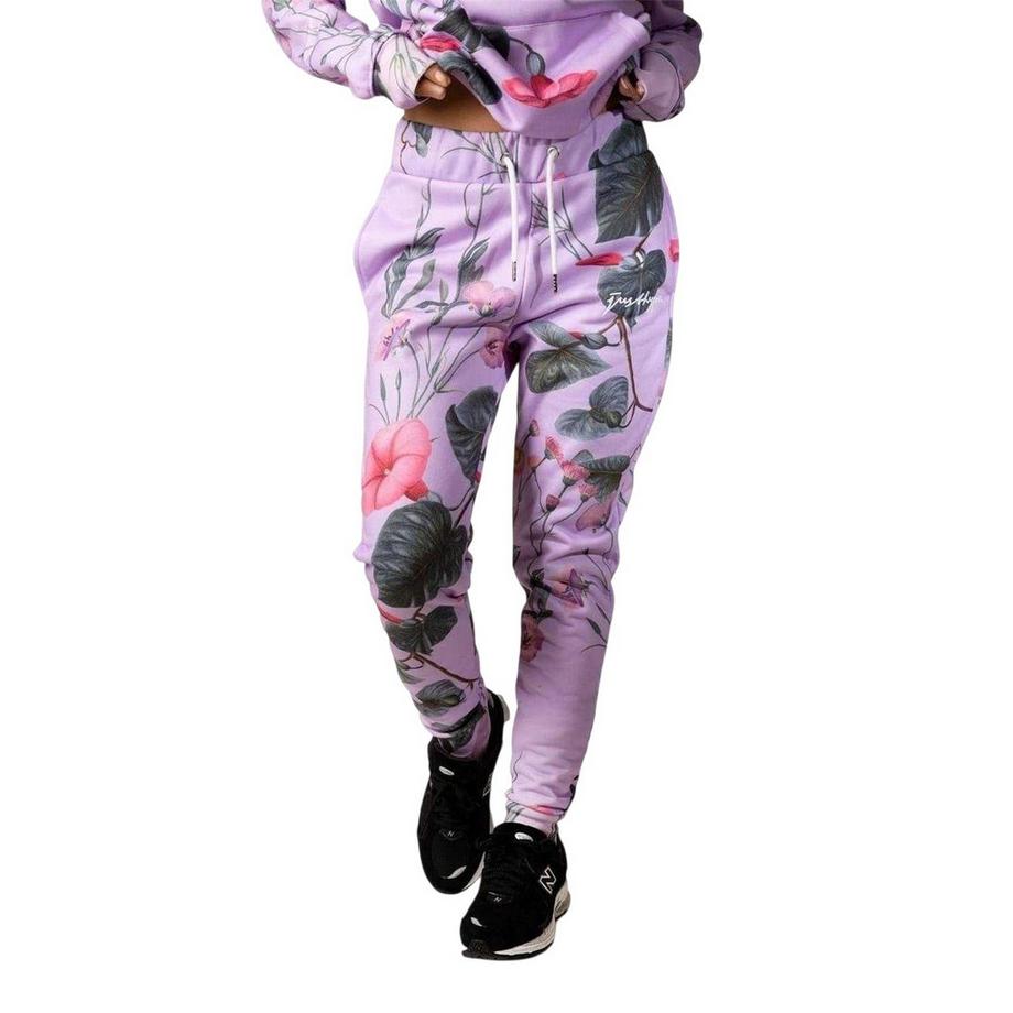 Pantaloni Da Jogging Scarabocchio Tessuto Leggera Conico