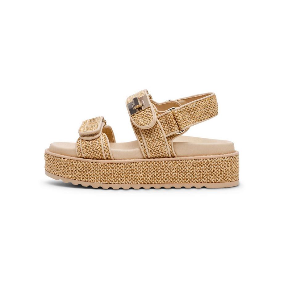 STEVE MADDEN Sandales compensées à brides tressées  
