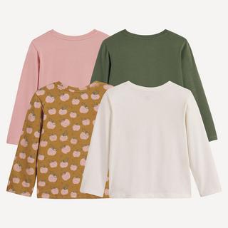 La Redoute Collections  4er-Pack Langarmshirts 