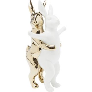 KARE Design  Deko Figur Hugging Rabbits Medium 