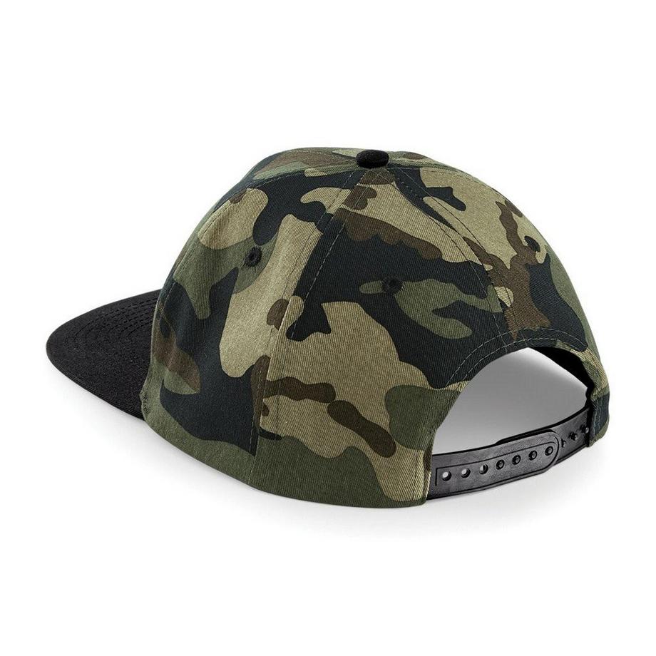 Beechfield Casquette de baseball rétro camouflage lot de 2  