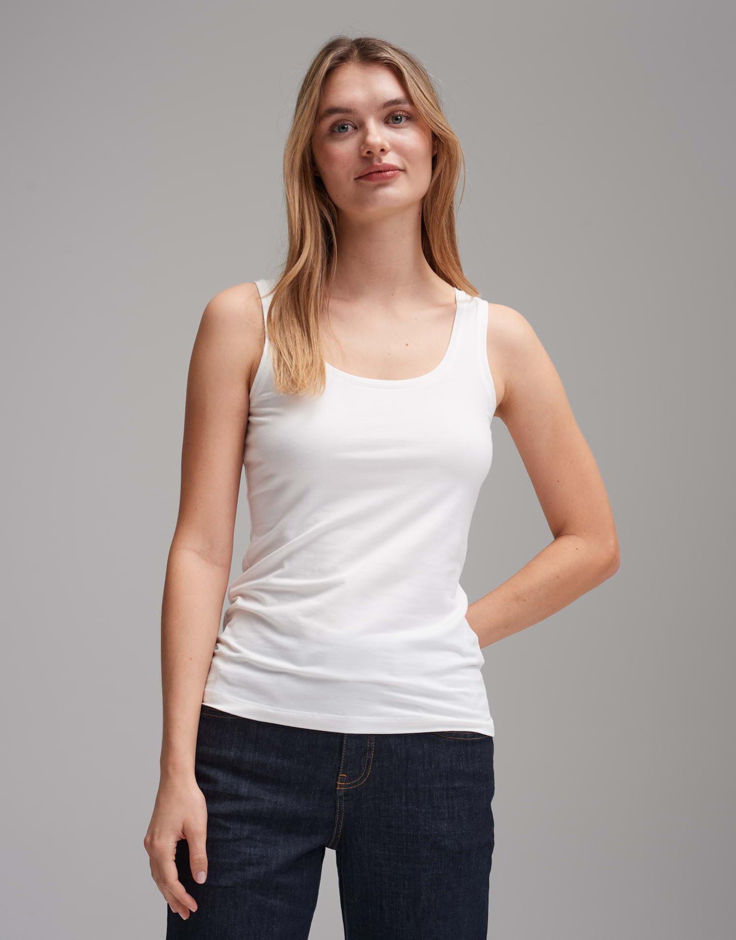 Image of Top Imilia Tailliert Damen Elfenbein 38