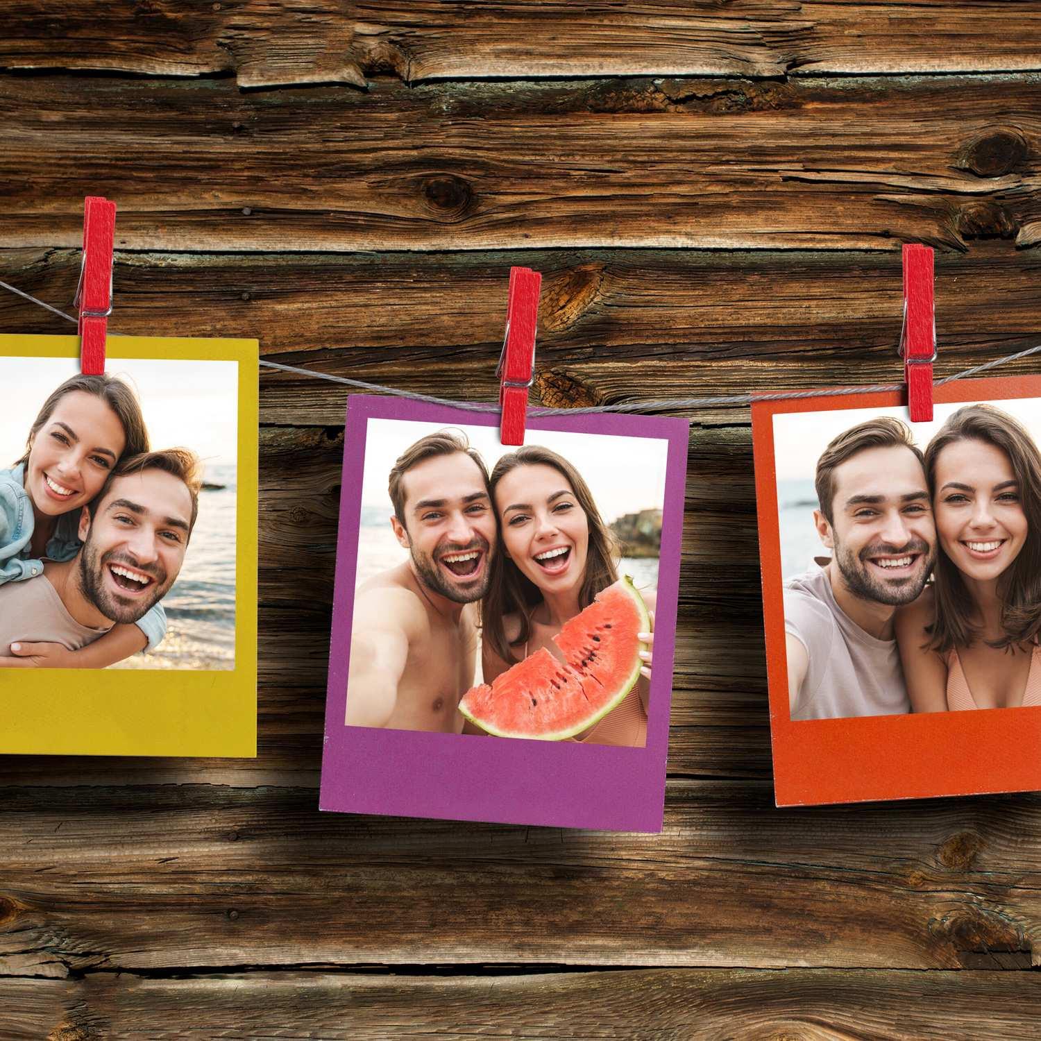 B2X Lot de 400 mini pinces en bois  