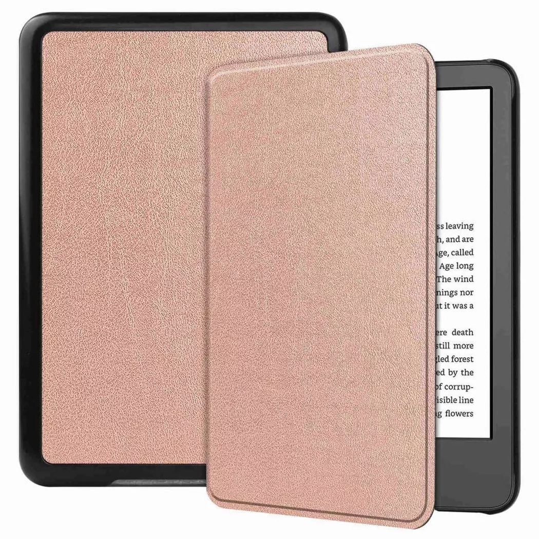 Cover-Discount - Kindle 2022 (6.0 / 11.gen.) Schutzhülle Etui, Weiss Bunt, 10-11"