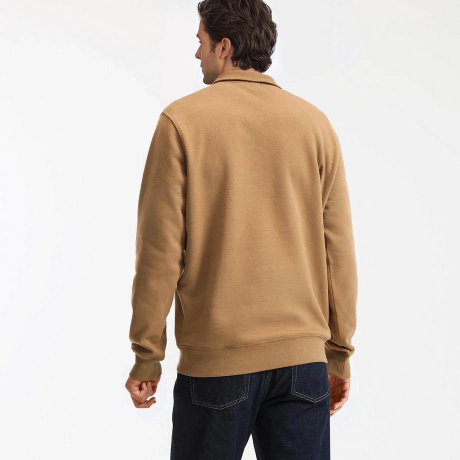 La Redoute Collections Felpa con Zip Corta  