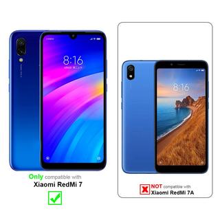 Cadorabo  Hülle für Xiaomi RedMi 7 Standfunktion, Kartenfach 