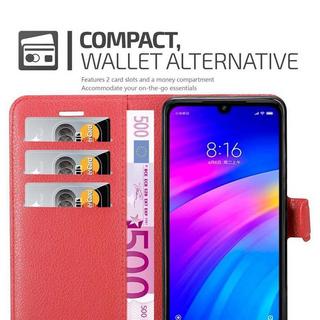 Cadorabo  Hülle für Xiaomi RedMi 7 Standfunktion, Kartenfach 