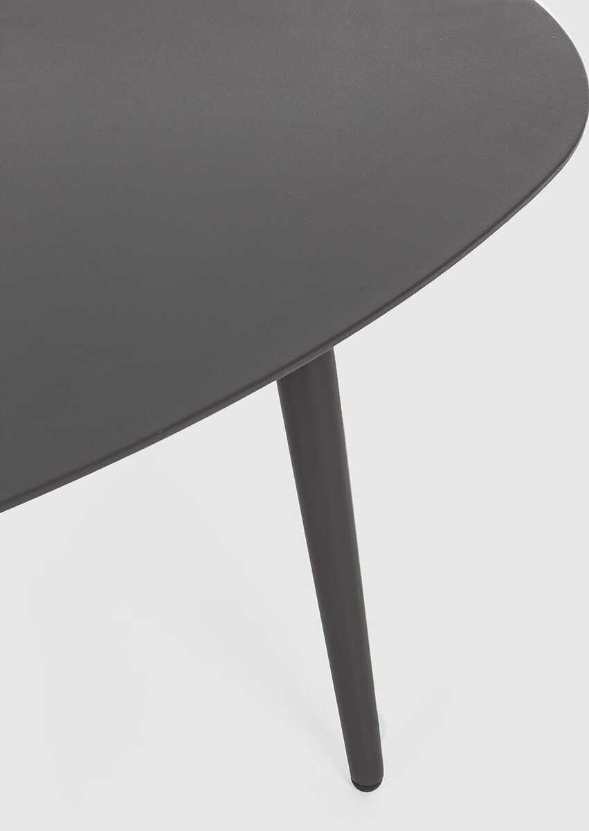 mutoni Table basse de jardin Ridley 120x75 anthracite  