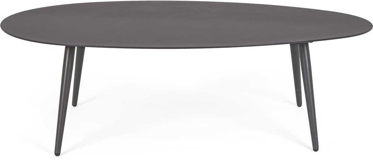 mutoni Table basse de jardin Ridley 120x75 anthracite  