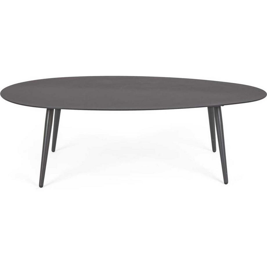 mutoni Table basse de jardin Ridley 120x75 anthracite  