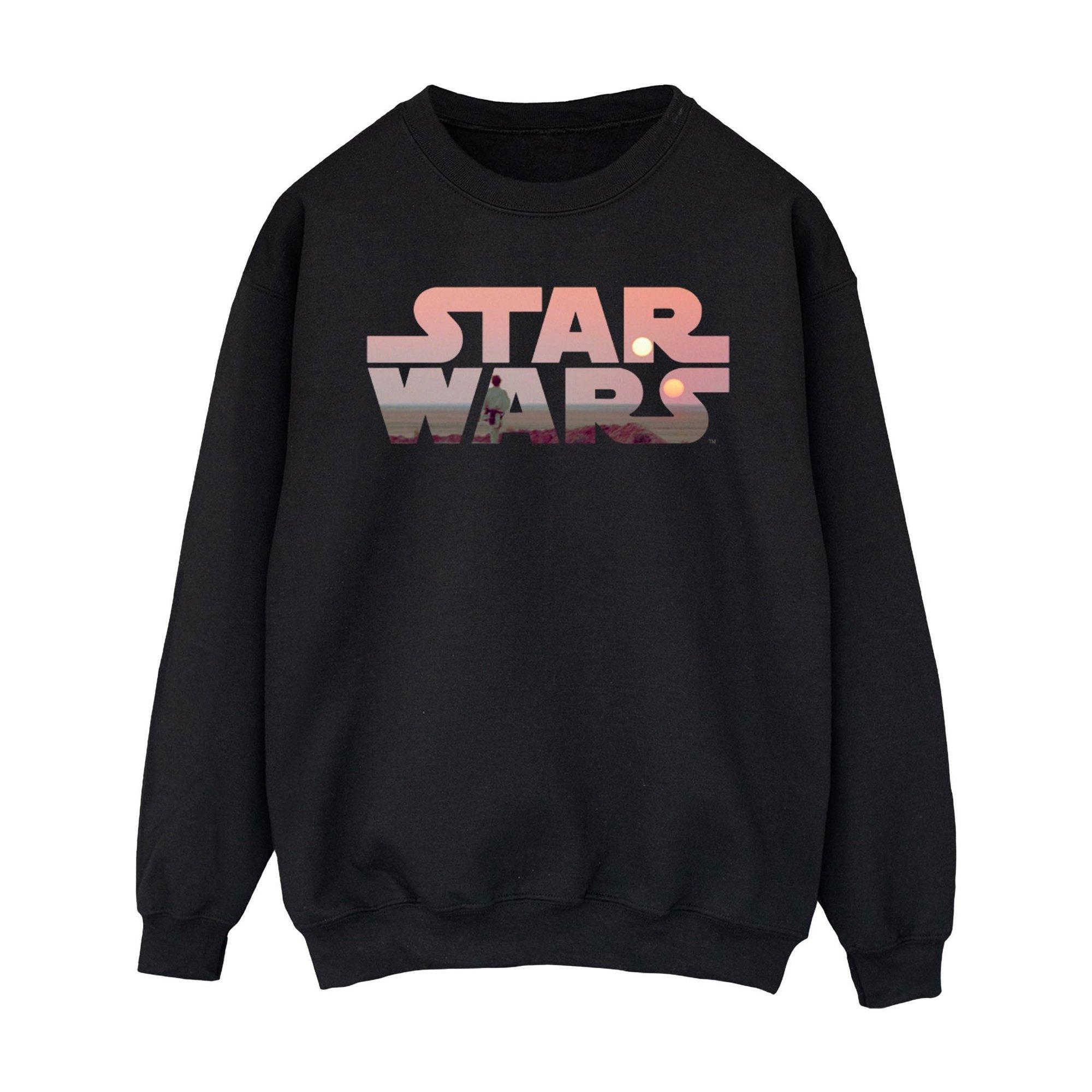 Image of Tatooine Sweatshirt Logo Damen Schwarz S
