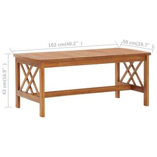 VidaXL Garten-lounge-set holz  