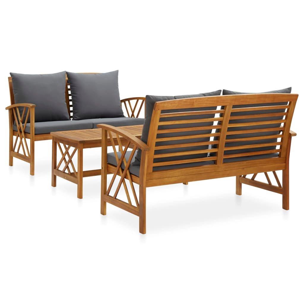 VidaXL Garten-lounge-set holz  