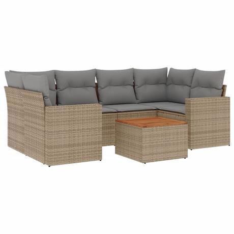 VidaXL Garten sofagarnitur poly-rattan  