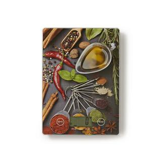 Nedis Balance de cuisine | Numérique | Verre / Plastique | Multicolore  