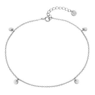 Glanzstücke München  Femme Bracelet de cheville en argent Cercle 