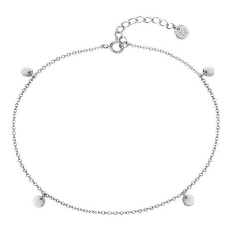 Glanzstücke München  Femme Bracelet de cheville en argent Cercle 