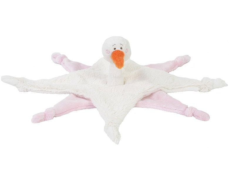 Image of Schmusetuch Storch Stella (30cm)