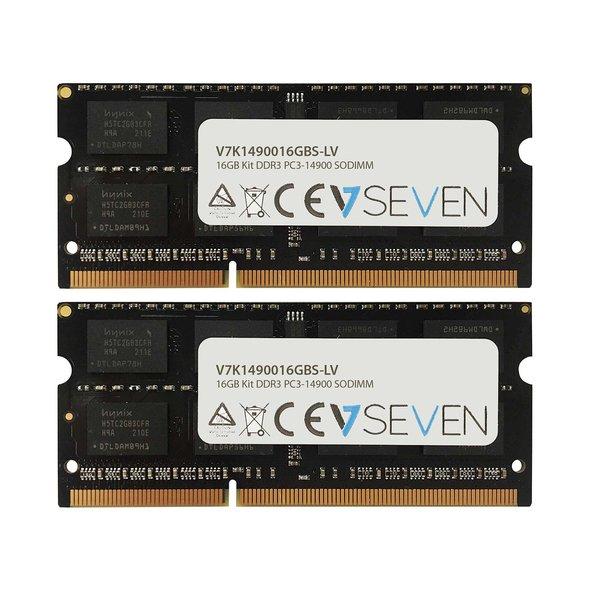 Image of V7 16GB DDR3 PC3-14900 - 1866MHz SO-DIMM Arbeitsspeicher Modul - K1490016GBS-LV