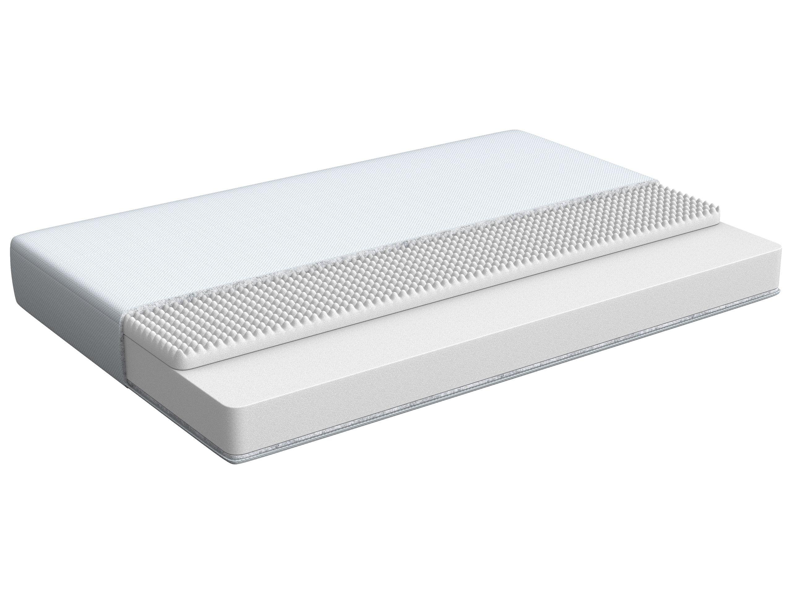 Beliani Matelas en mousse en Mousse de polyuréthane PEARL - Moyen  