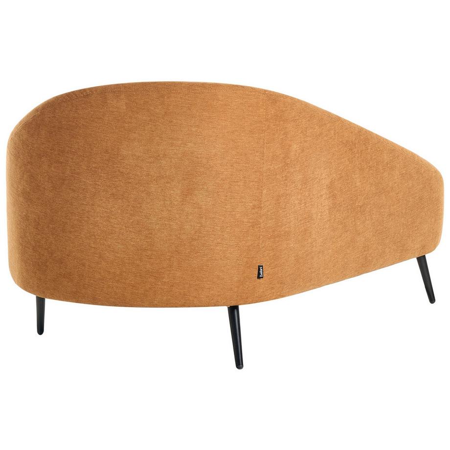 Beliani Rechtsseitige Chaiselounge aus Stoff Modern VALREAS  