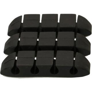 Max Hauri  Cable Home 135358 organizer per cavi Scrivania Clip per cavo Nero 3 pz 