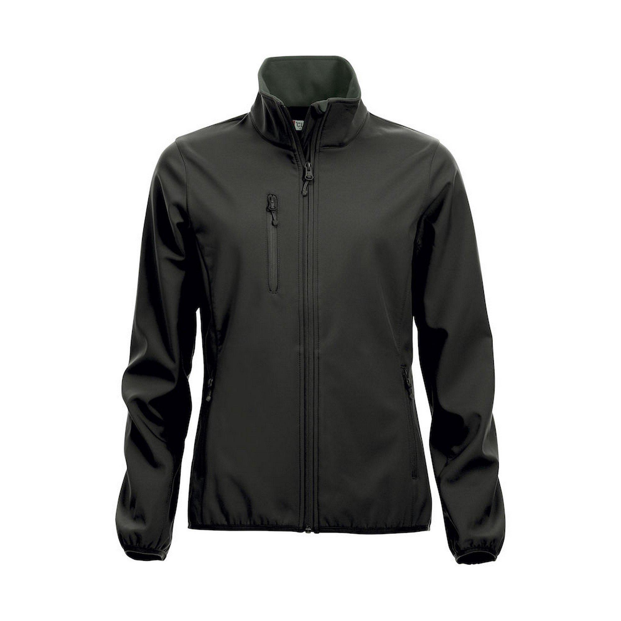 Image of Basic Softshelljacke Damen Schwarz S