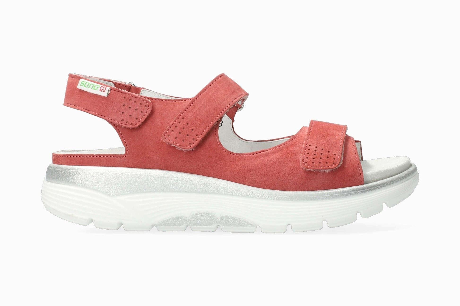 Image of Norine - Wildleder Sandale Damen Rosa 35