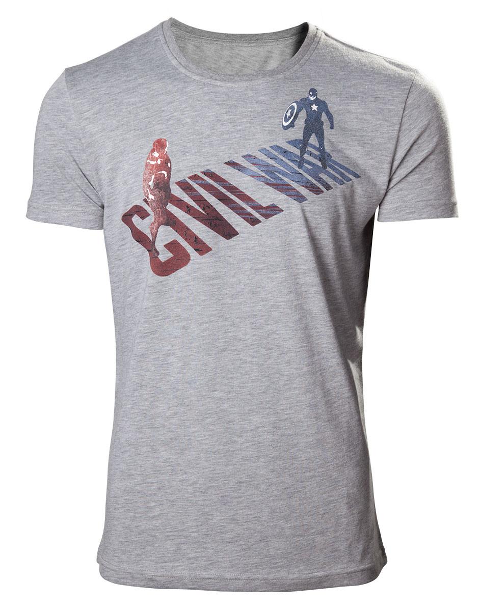 Image of T-shirt - Captain America - Civil War Herren L