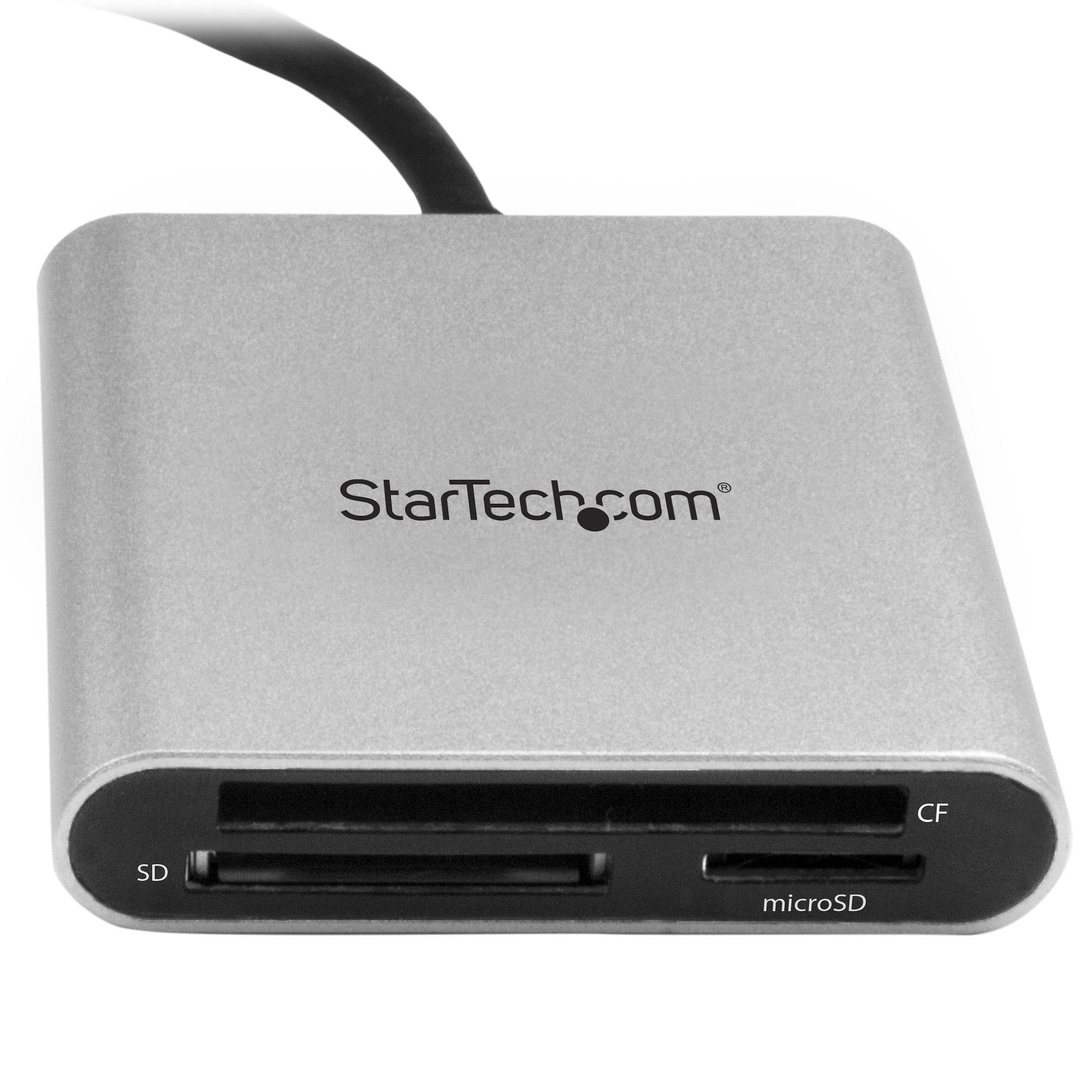 STARTECH.COM  USB 3.0 Kartenleser mit USB-C - SD, MicroSD, CompactFlash 