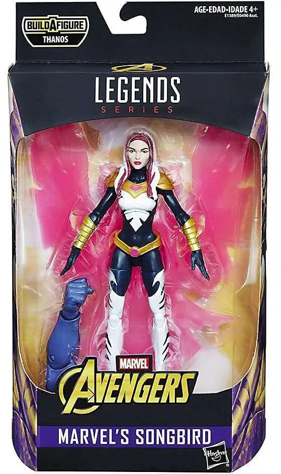 Hasbro  Avengers Infinity War Marvel Legends Thanos Series Songbird Action Figure 