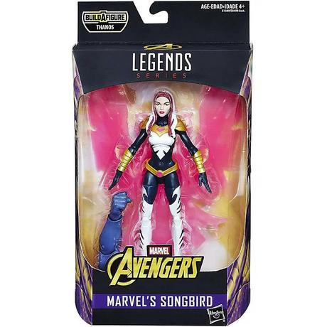 Hasbro  Avengers Infinity War Marvel Legends Thanos Series Songbird Action Figure 