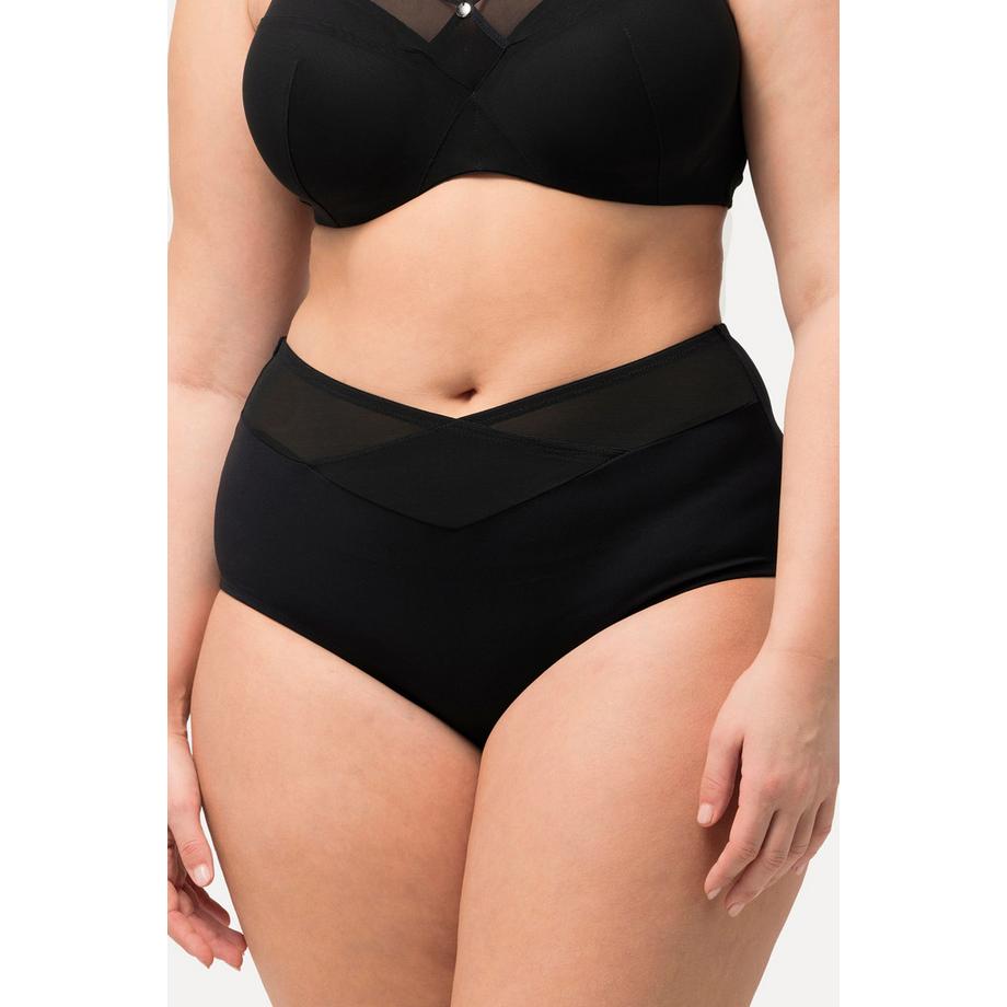 Ulla Popken Culotte Maxi Sculptante Large Taille Mesh Taille Haute  