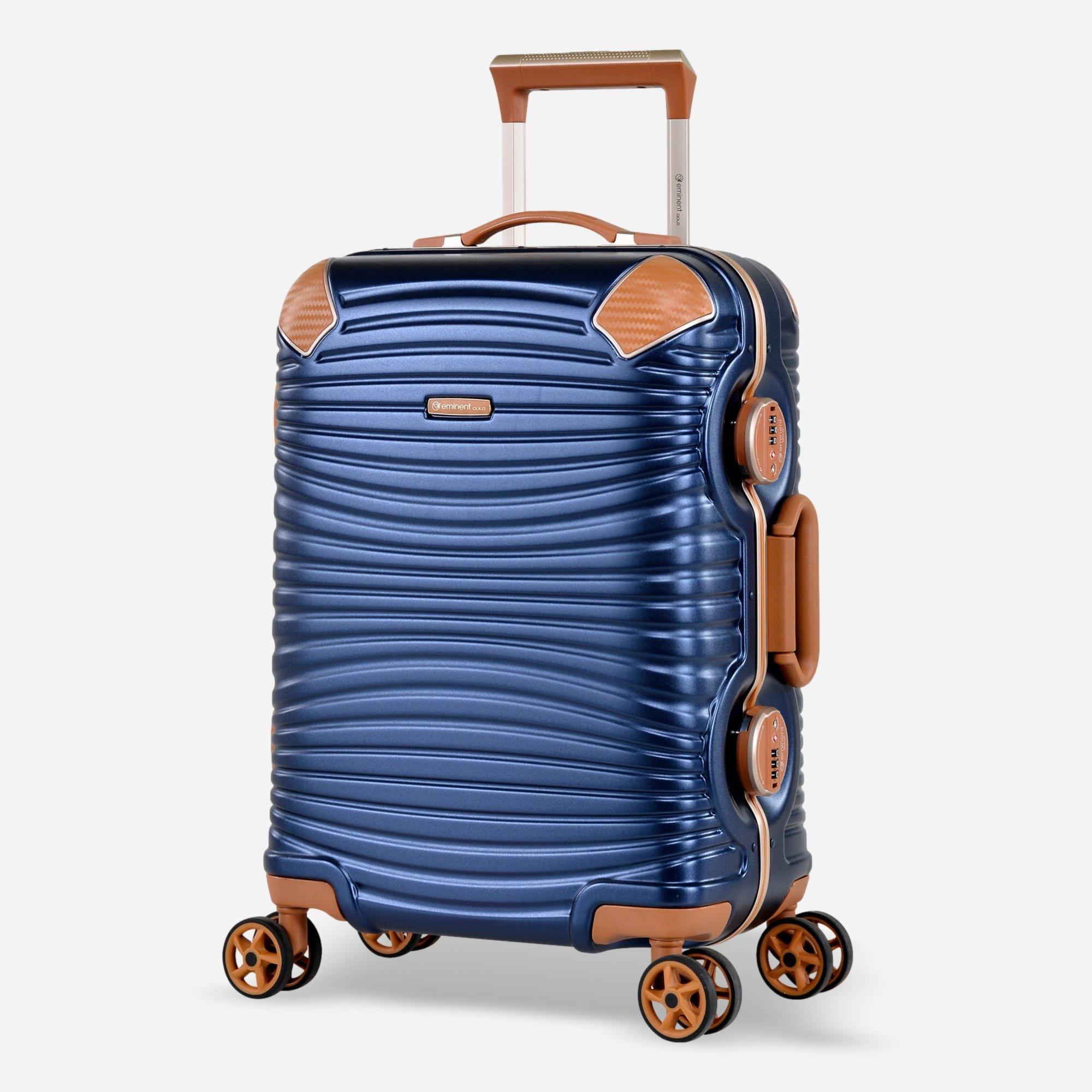 Image of Jetstream Handgepäck Koffer 4 Rollen Unisex Blau 55 CM