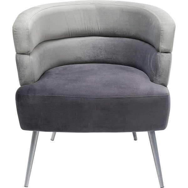 mutoni Fauteuil sandwich gris  