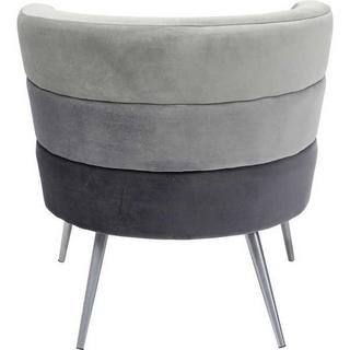 mutoni Fauteuil sandwich gris  