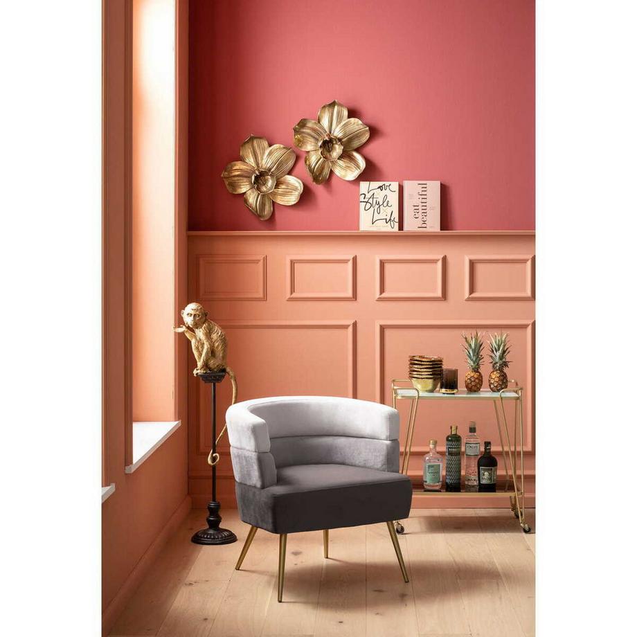 mutoni Sessel Sandwich Grau  