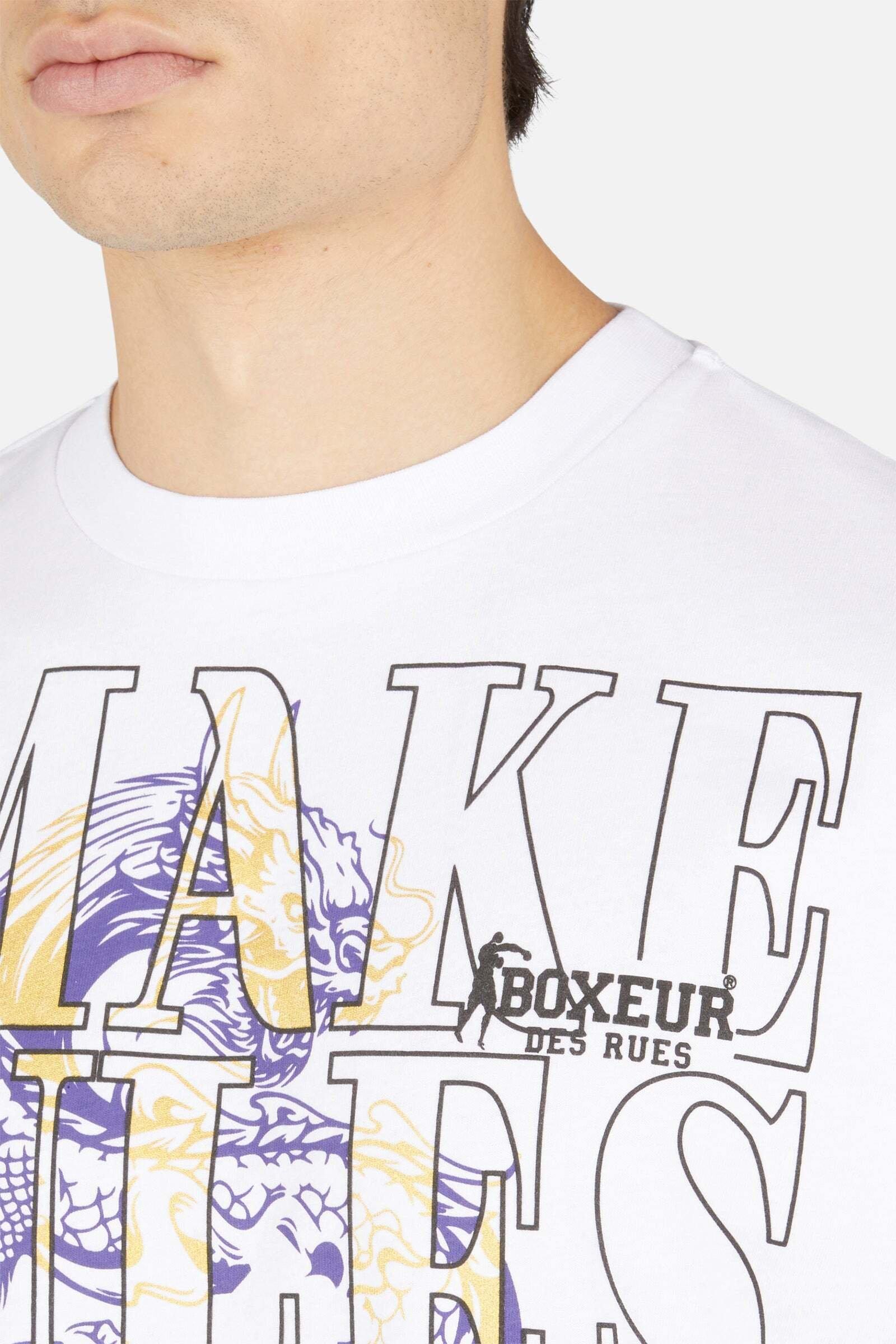 BOXEUR DES RUES Boxeur Des Rues Bedrucktes T-Shirt  