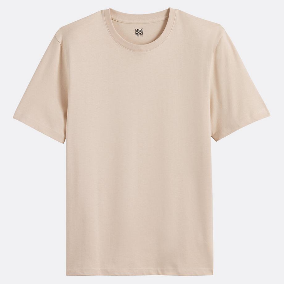 La Redoute Collections T-shirt Manches Courtes Col Rond  